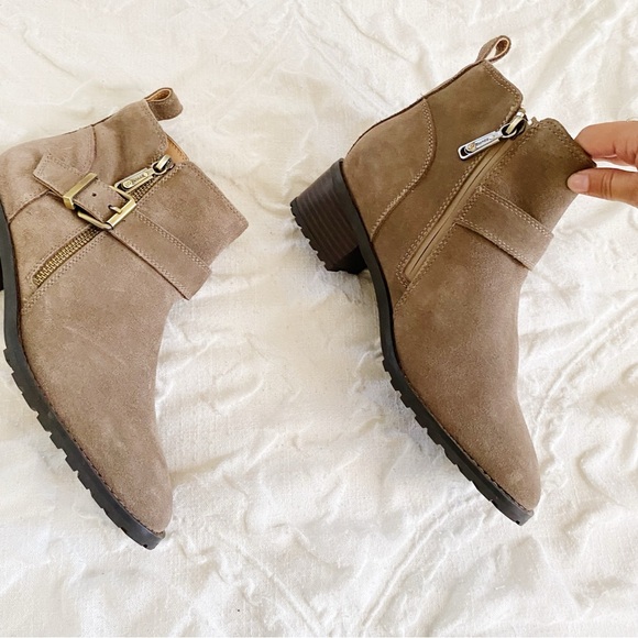 Blondo Susan Suede Booties Size 8.5 New - Picture 5 of 6